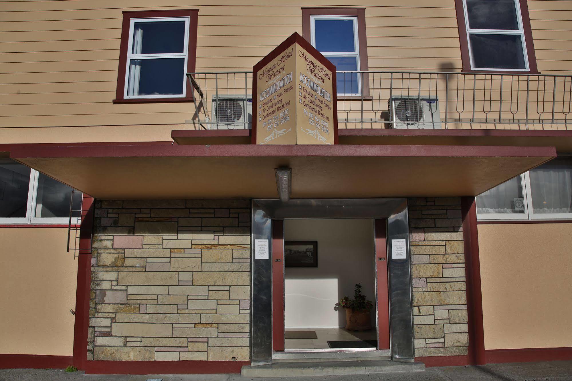 Masonic Hotel Waitara Dış mekan fotoğraf